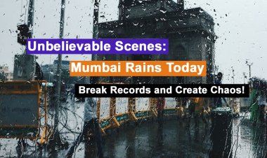 Unbelievable Scenes: Mumbai Rains Today Break Records and Create Chaos!